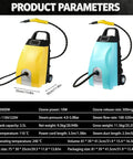 High Pressure Steam Cleaner 3000W Heavy Duty Portable Steamer With 3.5L Tank Adjustable Steam Dual Thermostat for deep cleaning.