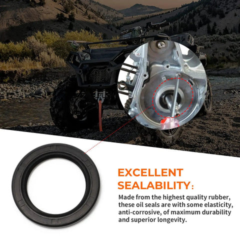 Oil seal from Starter Chain Kit Fits Chinese 4 Stroke 50cc 70cc 90cc 110cc 125cc ATV Dirt Bike Go Kart with description