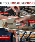 Heavy Duty Adjustable Universal Socket Wrench With Killer Non Slip Grip fits various repairs in auto, home, and general maintenance.