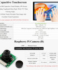 ESP32 P4 ETH Development Board With 100 Mbps Ethernet, DSI Capacitive Touchscreen and Raspberry Pi Camera Display Specs
