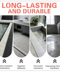 Rock Solid Waterproofing Powder For Concrete And Mortar Sealer That Slams The Door On Water Infiltration Across Roofs And Basements Featuring Anti Crack Protection And Pro Grade No Sweat Application At 16 Oz Bag applied in a modern kitchen and bath setting.