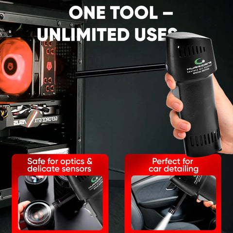 Heavy Duty Rechargeable Air Duster Cordless Cleaner Industrial Strength 220 Plus MPH Blast Replaces 25 Cans Per Charge 15 Minute Runtime Pro Grade Sustainable Alternative Made In USA