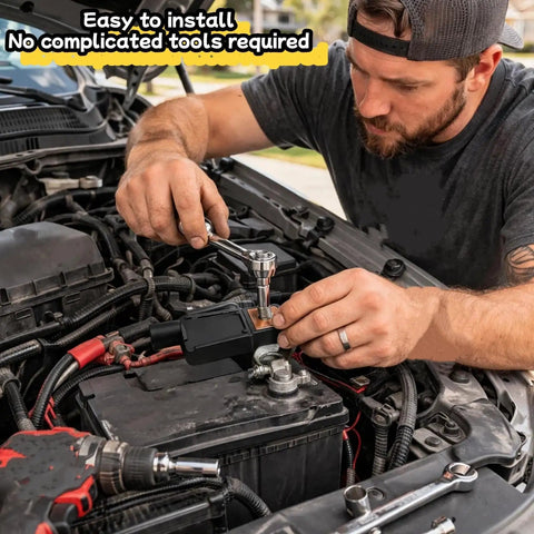 Installation of Battery Cable Sensor Terminal End Replacement For Jeep Wrangler 2018-2025 Gladiator 2020-2025 And Ram 1500 2019-2024 Direct Fit For 68289207AC AA AB