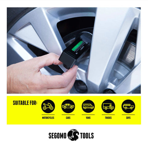 Adjustable Universal Magnetic Camber And Caster Gauge Durable Steel Build Precision Wheel Alignment Tool For Cars being used on a wheel.