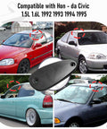 Honda Civic Antenna Hole Plate Cap Cover Kit For 1992 To 2000 1.5L 1.6L Models Replacement in car compatibility display