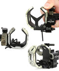 Drop Away Arrow Rest For Compound Bow Micro Adjustable Right Hand Archery Accessory in camo with durable aluminum build.