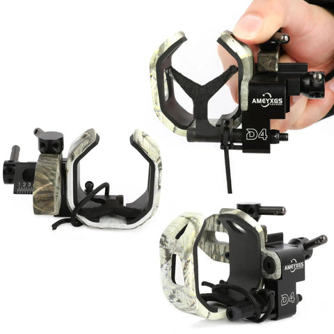 Drop Away Arrow Rest For Compound Bow Micro Adjustable Right Hand Archery Accessory in camo with durable aluminum build.