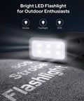 Portable Laptop Battery Bank With 110V 65W AC Outlet For On The Go Power And Emergency Backup LED flashlight feature
