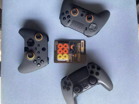 FPS Aim Assist Target Rings 8 Pack for Precise Aiming and Smooth Motion on SCUF Reflex Valor Pro Instinct Pro Envision Controllers