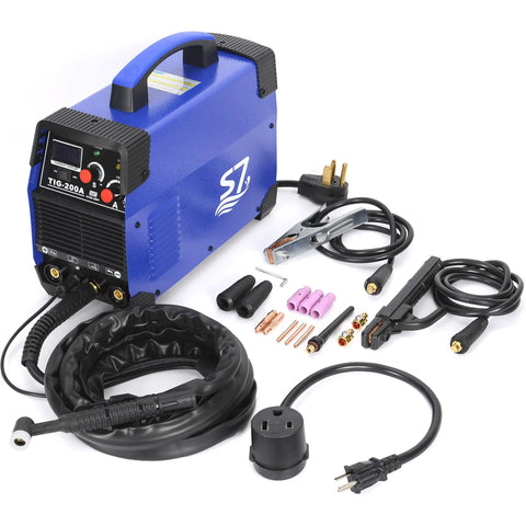 Gas Shielded TIG And ARC Welder For Home DIY And Light Pro Use With Argon Shielding Dual Function DC Inverter Stable Arc