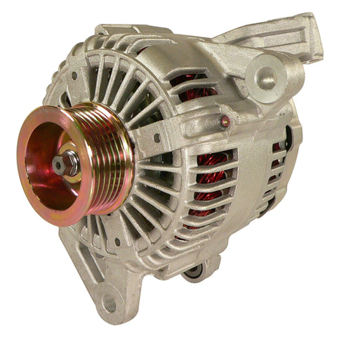 Beefed-Up High-Output Replacement Alternator 400-52058 for Jeep Grand Cherokee 2001 2002 and Jeep Liberty 2002 front view