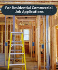 10 Pack Single Gang New Work Electrical Boxes Blue PVC 18 Cu In 1 Gang Switch Outlet Box For Residential And Commercial Jobs installed in wooden studs of a building.