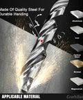 Gearhead Friendly Thread Repair Kit For Auto Shop Use with drill bit and compatible materials list.