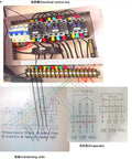 Pro Grade 6HP Walk In Refrigerator Cooling Kit With Box Type Condenser And Evaporator Air Cooler electrical control box wiring diagram.