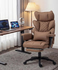 Big And Tall Office Chair With Pocket Spring Cushion And Plush Back High Back Comfy Ergonomic Gaming Style Desk Chair