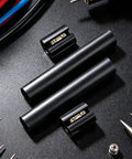 Heavy Duty Underground Wire Splice Kit Bundle Featuring Two Pieces Heat Shrink Tubing And Two Solid Connectors For Direct Burial Outdoor Wiring And Waterproof Sealing To Keep Your Connections Fresh And Secure, black heat shrink tubes and connectors