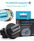 Daimnd Heavy Duty Rubber Jack Pad for Mercedes Benz and German Cars Slipproof Pad with packaging box and warranty badge