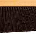 Hand Finish Concrete Brush 12 Inch Horsehair Bristles 3 Inch Trim Angled Handle For Smooth Precise Concrete Finishing On Steps And Tight Areas Ideal For Detailed Work Pro Grade Tool