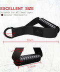 Heavy Duty Rubber Exercise Handles Built Different For Crushing Heavy Reps, Non Slip Workout Grip, 9 inch length.