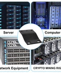 1U Rack Adapter Bracket Converts 23 Inch Rack To 19 Inch Mounting For Servers And Network Gear shown with equipment