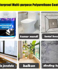 Professional Grade Waterproof Sealant And Heavy Duty Concrete Caulk for damp walls, toilets, and balconies in various uses.