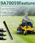 Pro Grade Lawn Striping Kit For 50-60 Inch Zero Turn Mowers That Delivers Crisp Lawn Stripes Replaces 19A70059