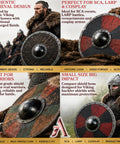 Hand Forged Iron Shield Boss Umbo For Close Combat Grade Medieval Shield Mount Eight Inch Functional Hema