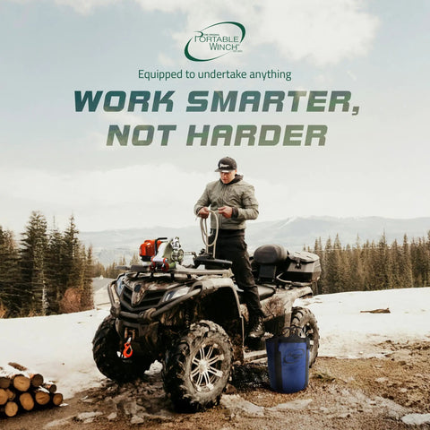 Kickass Gas Powered Capstan Winch Packing A Hella Tough 2200 Pound Pull Capacity For No Stress Towing And Rigging Ultra Lightweight Recovery Machine Designed For Relaxed Weekend Adventures