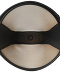 Top view of Gold Tone Permanent Coffee Filter For 10 To 14 Cup Cone Coffee Makers showing reusable mesh design