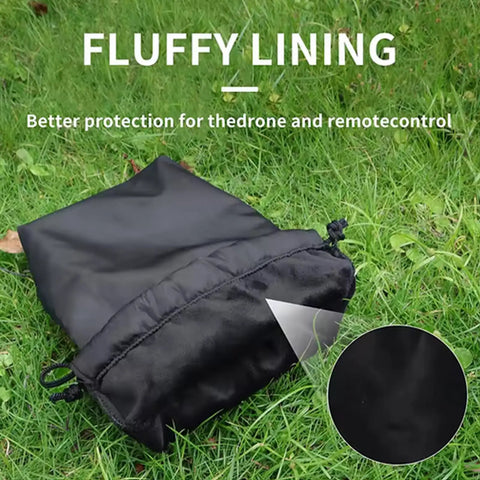 Water Repellent Drone Storage Bag For DJI Mavic 4 Pro Mavic 3 Pro And RC Pro 2 Remote Controller Case with fluffy velvet lining