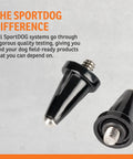 Long Contact Points Replacement Probes Five Eighths Inch For E Collar Training showing durable black design