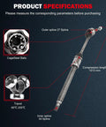 CV Axle Shaft Assembly Front Right For Ford Focus 2012 2013 2014 2015 2016 2017 2018 2.0L L4 Automatic Direct Fit Replacement 662305 OEM Grade Durable Steel Drive Shaft Built To Last with 1013 mm length, 34/27 splines