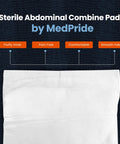 Soft Nonwoven Abdominal Wound Pads 5x9 Inch 20 Count Sterile ABD Pads High Absorbency Dressings Latex Free Individually Wrapped