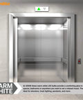 Elevator interior with LED GBF Reflector Bulb 3W 20W Equivalent Replacement for 1383 Incandescent 125 Lumens 12V BA15D Double