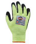 ProFlex 7041 Lime Cut Resistant Gloves With Nitrile Coated Palms For Superior Grip Hi Vis Safety ANSI A4 Cut Protection And Abrasion Resistance Breathable 13g TenaLux Yarn Large