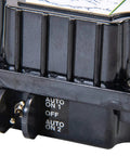 Black valve actuator with dual Auto On switches labeled Auto On 1 and Auto On 2