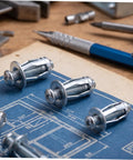 Expansion Screw And Petal Nut Kit For Quick No Fuss Fastening In Home Projects M4 M5 M6 Metal Anchors 35 Piece Hollow Wall Petal Expansion Bolts For Iron Skin And Plasterboard, silver bolts on blueprint