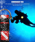 Adjustable Scuba Diving Wrist Strap With D Ring For Cameras Flashlights Compass And Dive Slates Sticky Back Secure Wrist Mount