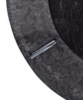 Close-up of chrome hinge on Deluxe Resin Maui Decorative Elongated Toilet Seat With Slow Close And No Slam Chrome Hinges For Coastal Beach House Decor Shells Theme Durable Reinforced Resin Construction