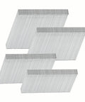 Heavy Hitter Galvanized Finish Nails 16 Gauge 20 Degree Angled 2000 Piece Set displayed in multiple stacks for carpentry use.