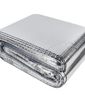 Window Insulation Roll 48In By 20Ft Reflective Heat Shield Bubble Film With Double Sided Aluminum Foil Insulation folded roll