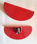 8 Inch Culvert Cleaning Hand Tool with pivoting joint for debris removal, steel body, made in USA, no handle included.