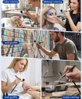 All In One Pro Grade Airbrush Kit With Compressor For Painting Nails Modeling Makeup And Cake Decorating in various uses