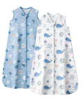 Lightweight Baby Sleep Sack Cozy As A Cloud 0.5 Tog Wearable Blanket For 0 To 6 Months Two Way Zipper Newborn Infant