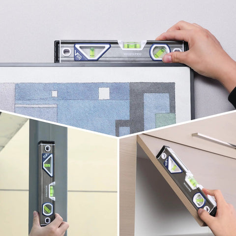Straight Shooter 10 Inch Torpedo Level With Robust Aluminum Frame And V Groove Cut For Dead Accurate Horizontal Vertical And 45 Degree Layouts That Get The Job Done Clean Every Time