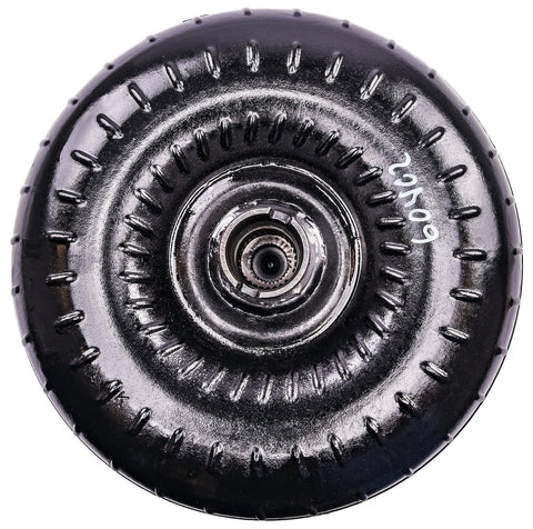High Performance Torque Converter For TH350 And TH400 Cars, 2000 2300 RPM Stall Speed, Street And Track Ready, USA Made With Premium Materials, Built For Up To 500 HP, Quick Launch And Strong Acceleration, front view