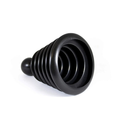 Mighty Tiny Plunger For Tight Spaces And Small Drains, Perfect For Bathroom And Kitchen Sinks, RVs And More, Patent Pending Black Clears Clogs Fast And Easy With Ergonomic Push Pull Action
