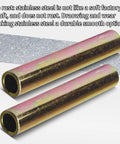 Two Pack 104-3667 Spanner Bushing For Toro Lawn Boy Quest E S Series 304 Stainless Steel, 4 1/4 Inch Long, 1/2 Inch ID, rustproof