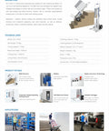 Heavy Duty Electric Stair Climbing Hand Truck With Power Lift Platform, 170kg capacity, automatic height-adjusting loading board.
