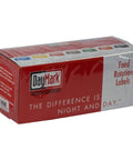 1 Inch Day Of The Week Removable Labels Set With Dispenser Box Monday Through Sunday Color Coded For English Spanish And French Use